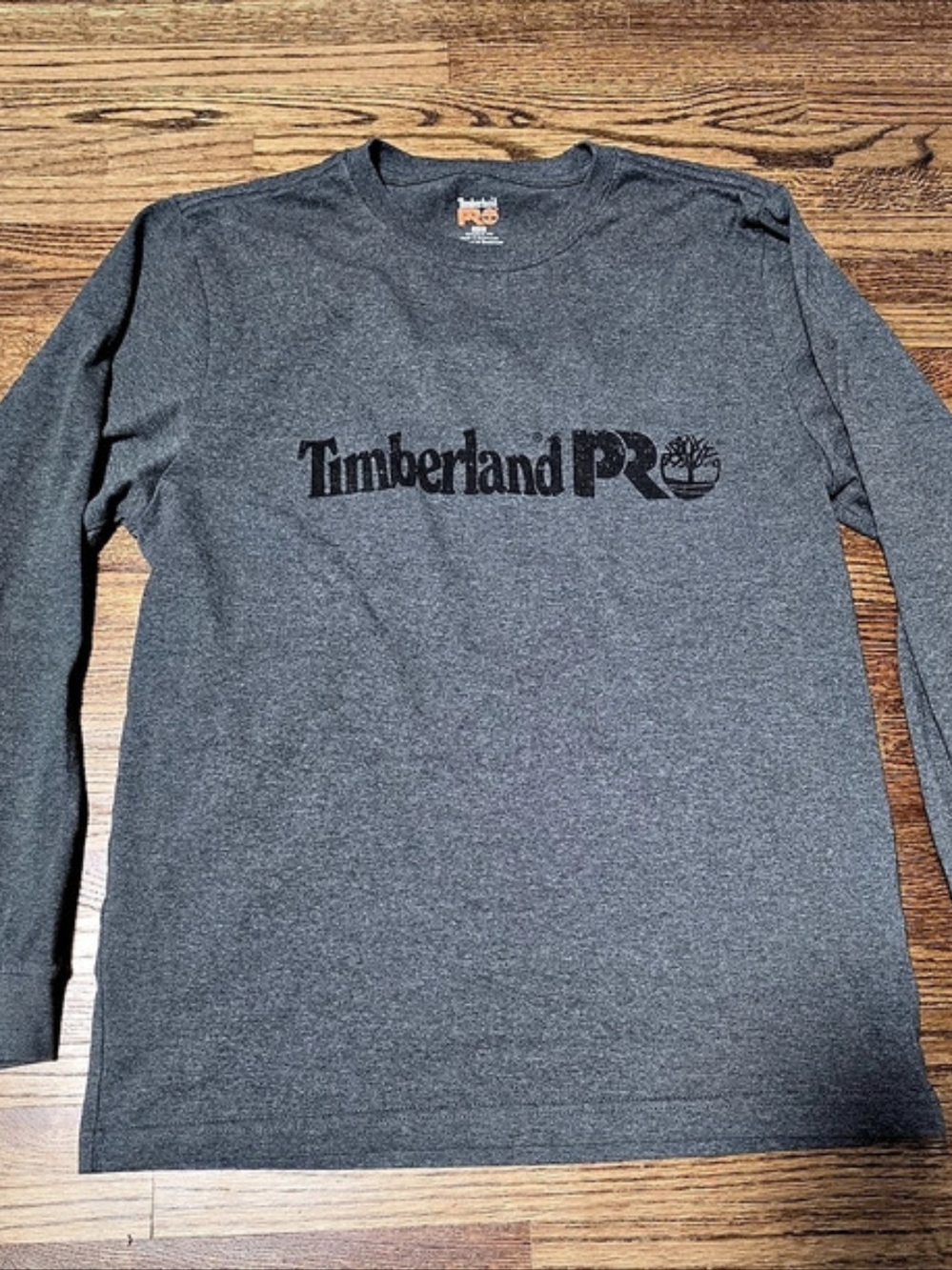 Timberland Men's Long Sleeve Logo Tee Size Medium